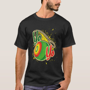 Yoyo Graphic I Practice Cool Yoyo Skills Show Yo Y T-Shirt