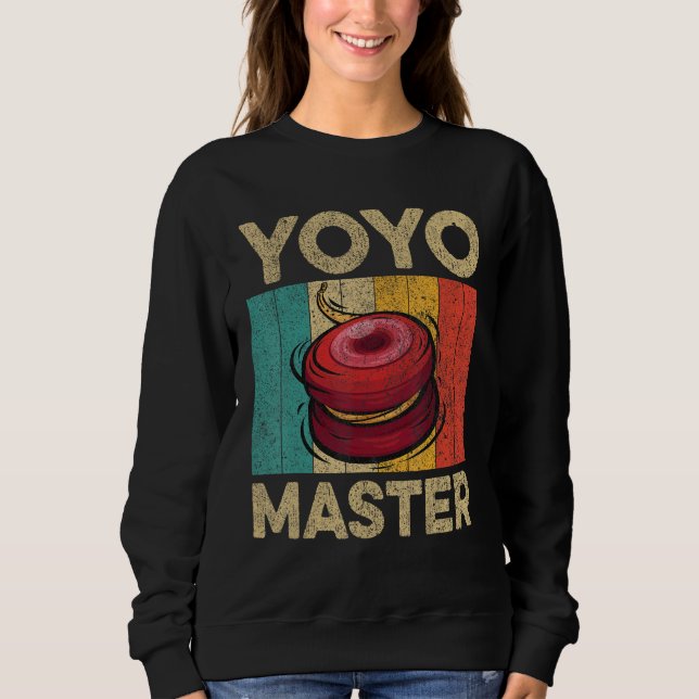 Yoyo Master  Vintage Yoyo Sweatshirt (Front)