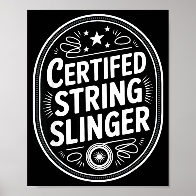 Yoyo Player Vintage Yo-yo  Poster (Front)