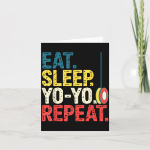 Yoyo Player Yo-yo Enthusiast  Card