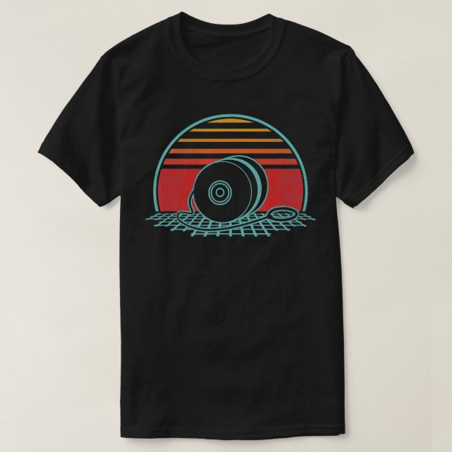 Yoyo Retro 80s Style  T-Shirt (Design Front)