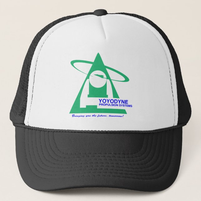 Yoyodyne Propulsion T-Shirt Trucker Hat (Front)