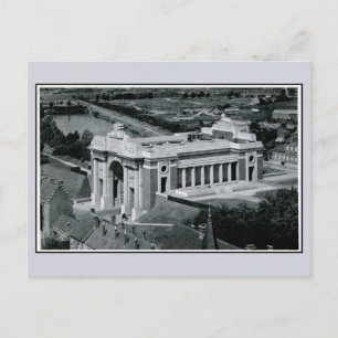 Ypres Menin Gate Memorial for British aerial Postcard