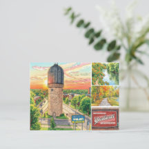 Ypsilanti, Michigan Hand Drawn Style Vector Art