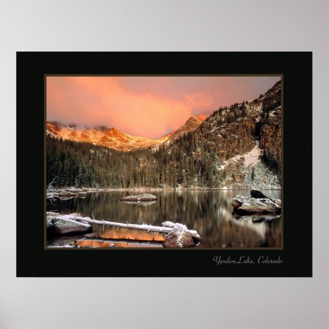 Ypsilon Lake,  Colorado Photo Print (Front)