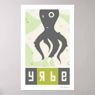 Yrbe - Russian Inspired Animals Poster