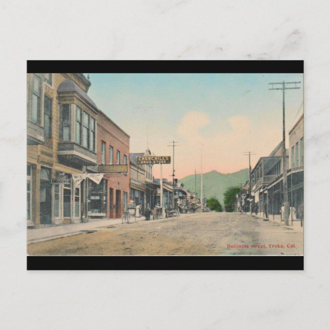 Yreka Postcard (Front)