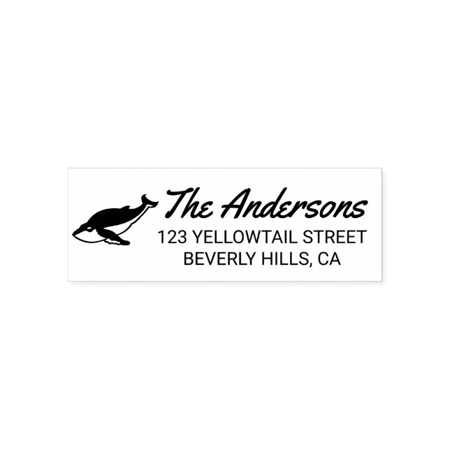 YSW Return Address Self-inking Stamp (Design)