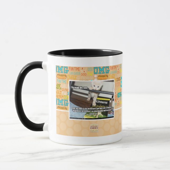 Yu red dis one.. mug (Left)