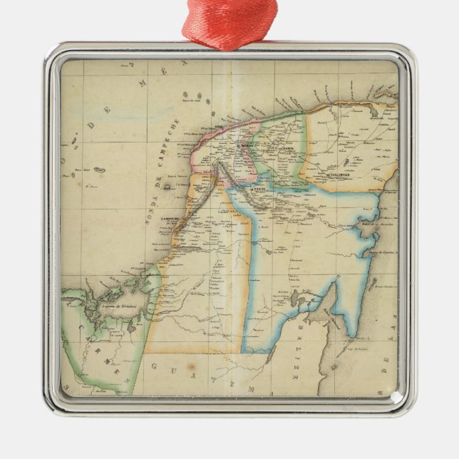 Yucatan, Mexico Metal Ornament (Front)