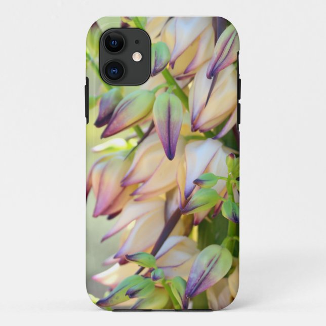 yucca flowers iphone case (Back)