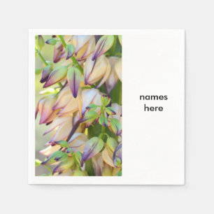 yucca flowers paper napkins