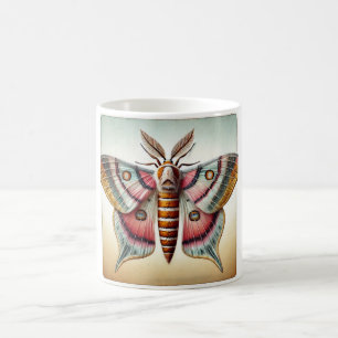 Yucca Moth 280624IREF122 - Watercolor Coffee Mug