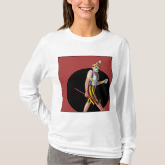 Yucko the Curling Clown (front) T-Shirt