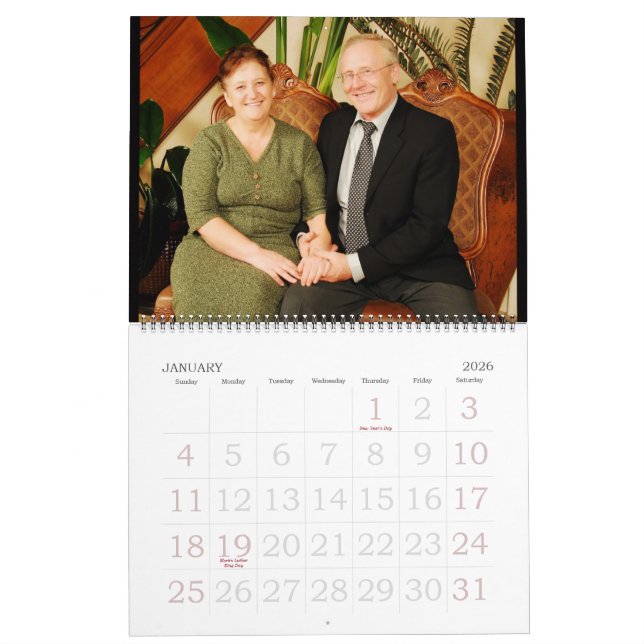 Yudin Family, 2009 Calendar (Jan 2026)
