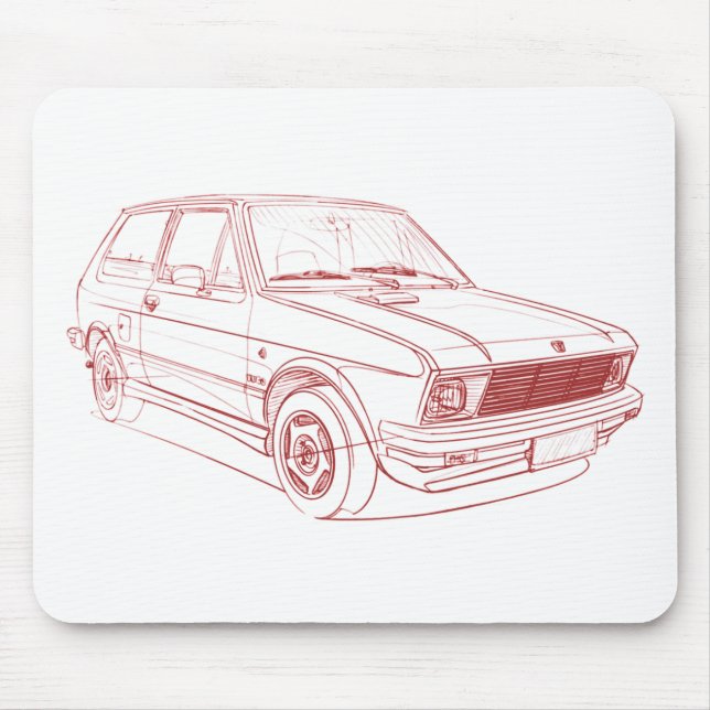 Yugo Mouse Pad (Front)