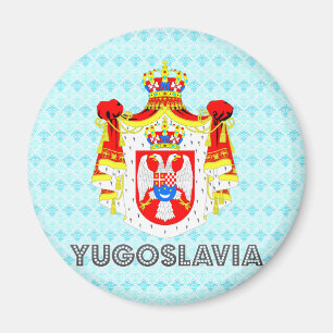 Yugoslavia Coat of Arms Magnet