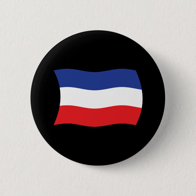 Yugoslavia Flag Button (Front)