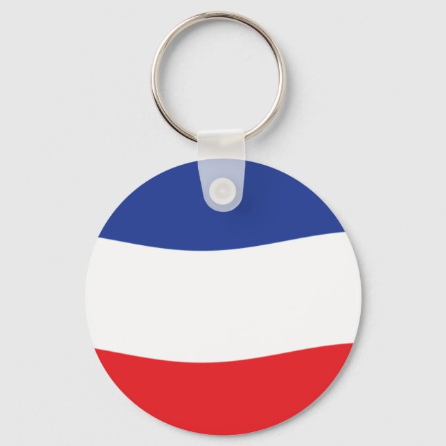 Yugoslavia Flag Key Ring (Front)