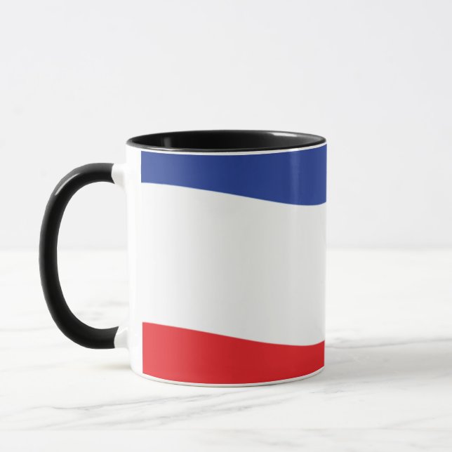 Yugoslavia Flag Mug (Left)