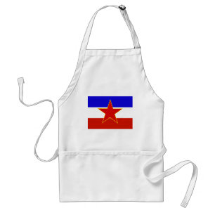 Yugoslavia Flag Standard Apron