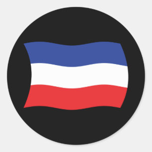 Yugoslavia Flag Sticker
