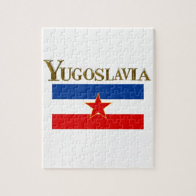 YUGOSLAVIA JIGSAW PUZZLE (Vertical)