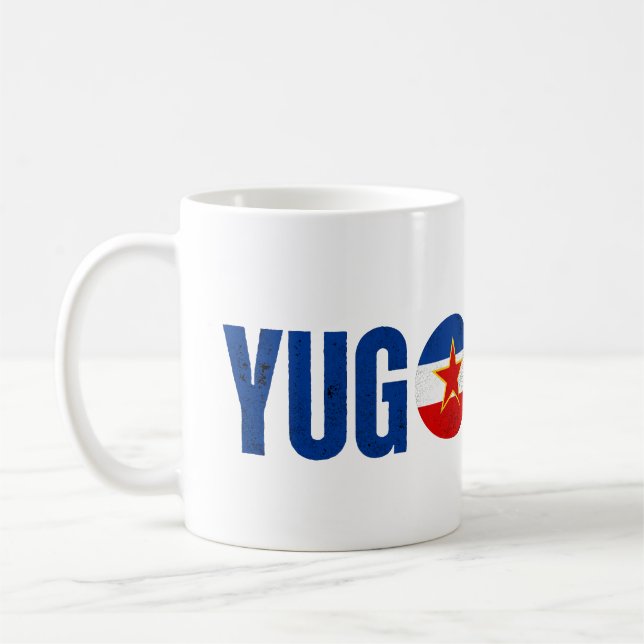 Yugoslavia / Jugoslavija Coffee Mug (Left)