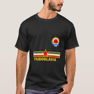 Yugoslavia Jugoslavija With Jugoslovenski Grb T-Shirt