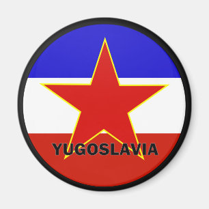 Yugoslavia Roundel quality Flag Magnet
