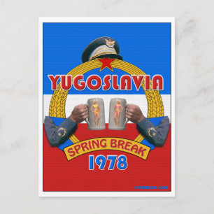 Yugoslavia Spring Break 1978 Travel Postcards