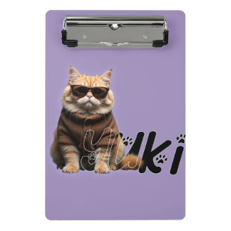 Yuki the Cat: Mini Clipboard