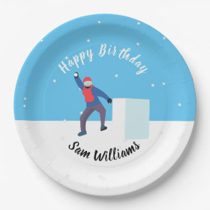 Yukigassen Paper Plate