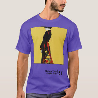 Yukio Mishima Forbidden Colours Minimal Style Grap T-Shirt