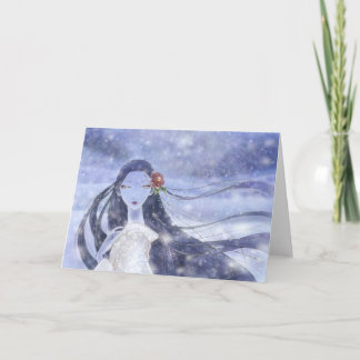 Yukionna Greeting Card