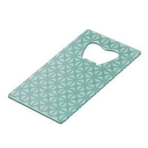 Yukka Green And Hint Of Pink Lattice Tile Pattern