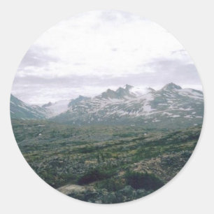 Yukon- Alaska Classic Round Sticker