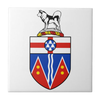 Yukon Coat of Arms Ceramic Tile