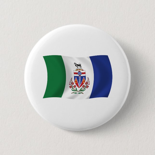 Yukon Flag Button (Front)
