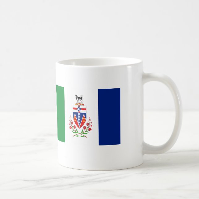 YUKON Flag Coffee Mug (Right)