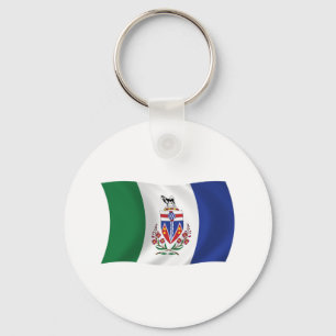 Yukon Flag Keychain