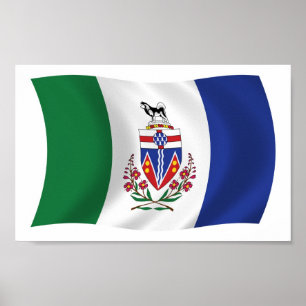 Yukon Flag Poster Print