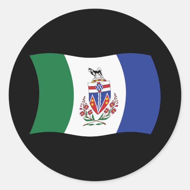 Yukon Flag Sticker (Front)
