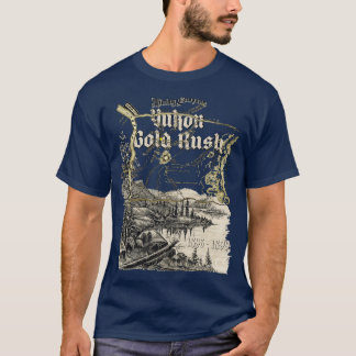 Yukon Gold Rush Map 18961899 T-Shirt