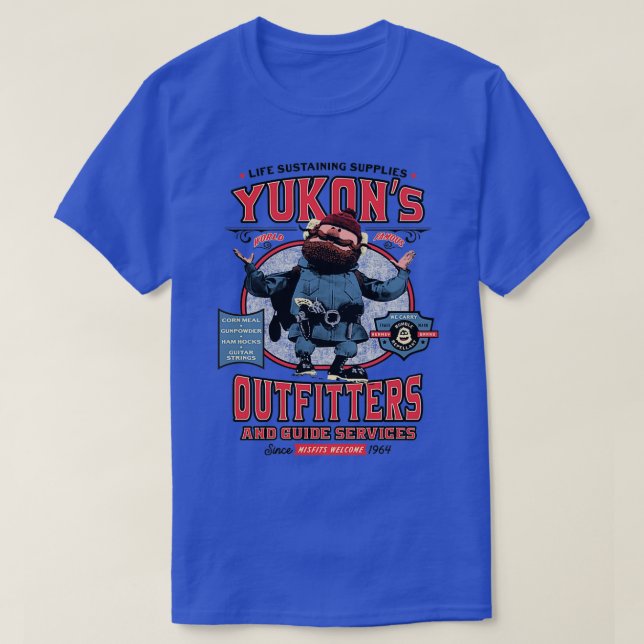 Yukons Outfitters and Guide Services  T-Shirt (Design Front)