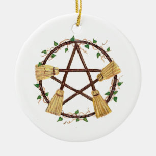 Yule 2010 ceramic tree decoration