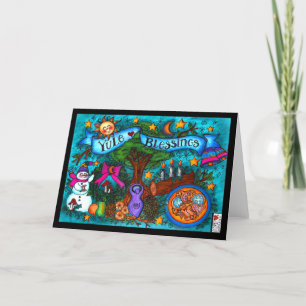 Yule Blessings Card