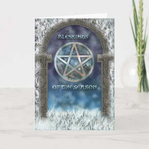 Yule Blessings Card