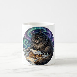 Yule Cat Christmas Coffee Mug