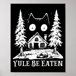 Yule Cat For Men Women Girls Kids  Poster